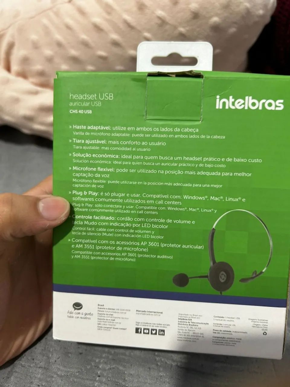intelbras usb auricular  - Foto 2