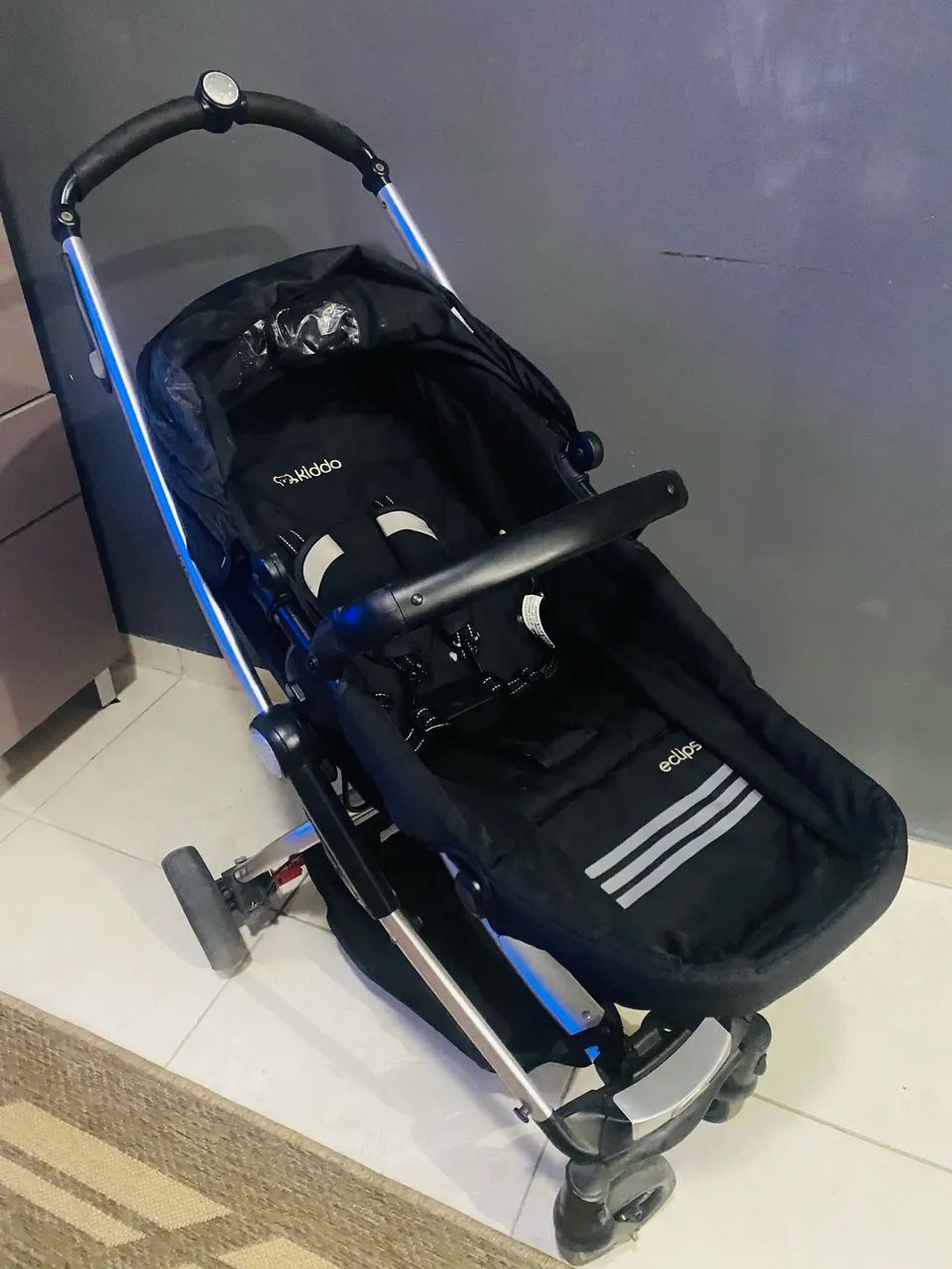 Carrinho de bebê Kiddo + bebê conforto - Foto 5