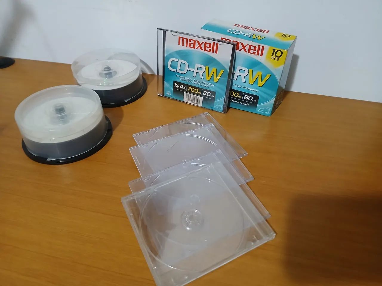 CD'S E DVS'S PARA GRAVAÇÃO.