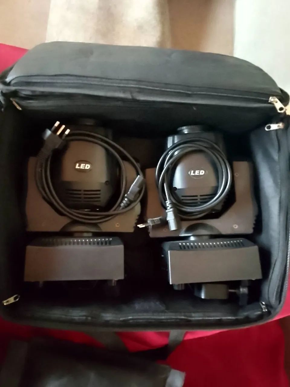 Par de Mini Movings 60w C/ Borda de Led - Bag - Foto 2