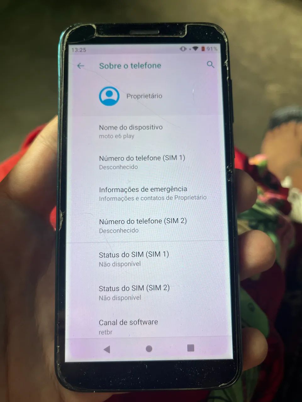 Vendo moto e6 play 