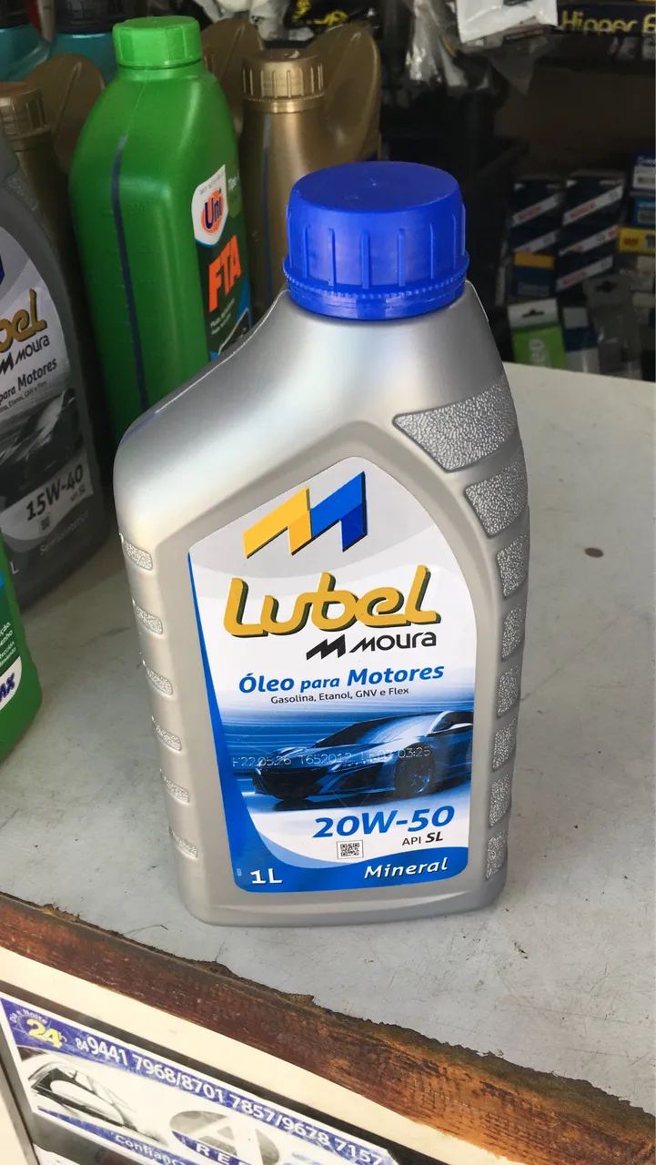 Óleo lubel 20w50 mineral 
