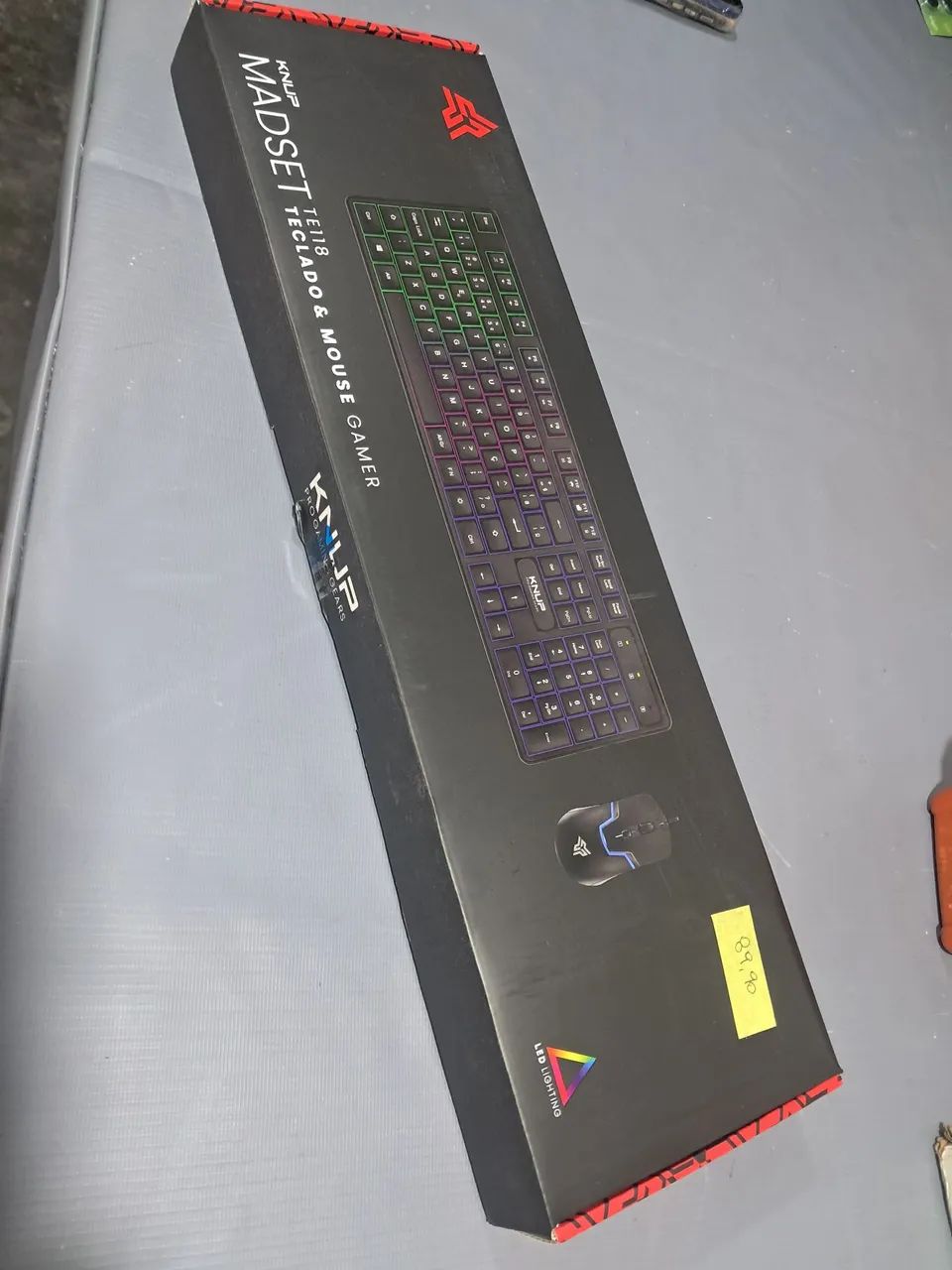 Kit Teclado Mouse Knup Madset 89,90