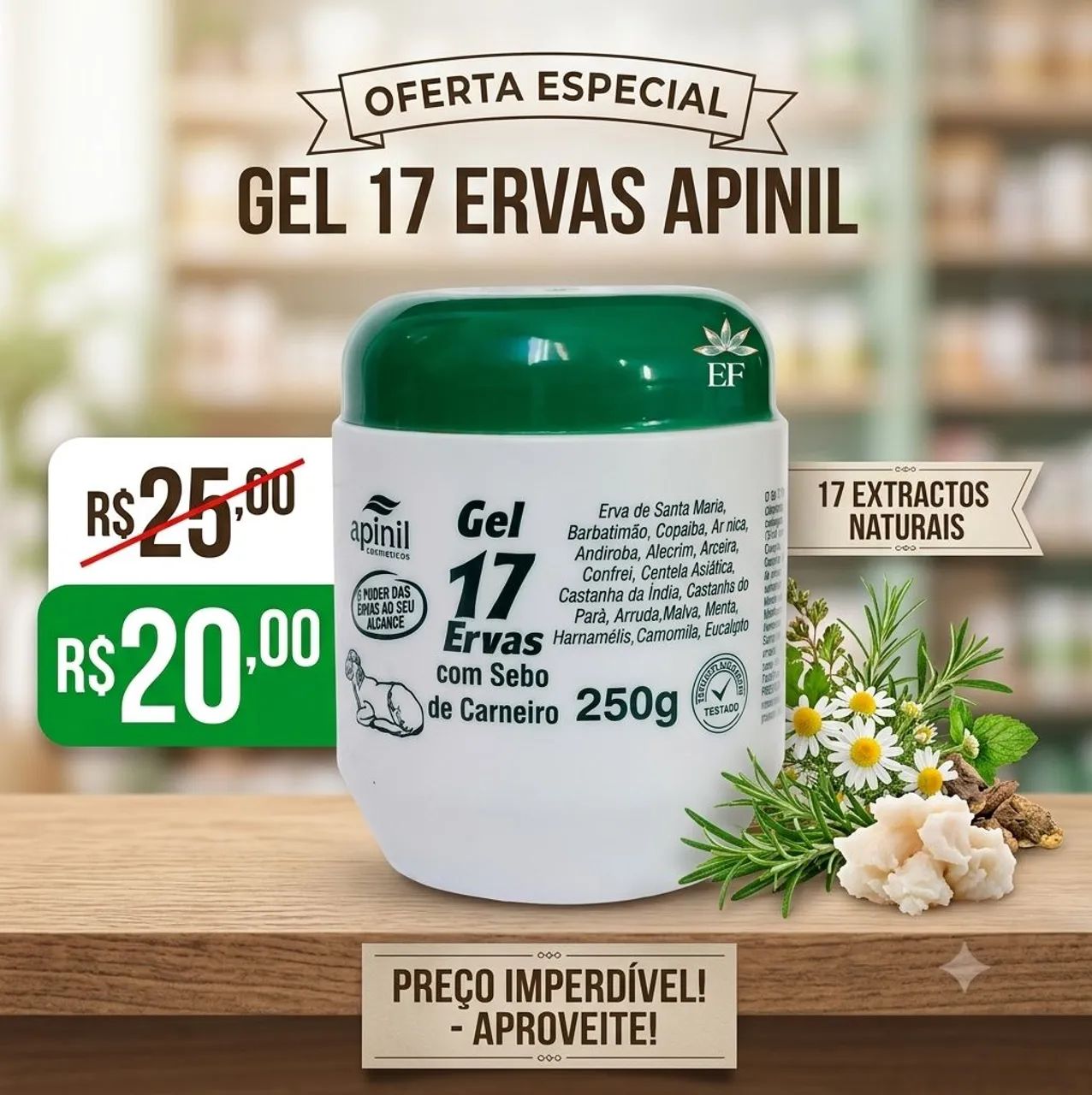 Gel de massagem 
