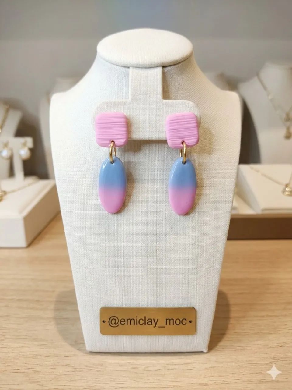 Brincos exclusivos em Polymer Clay  - Foto 3