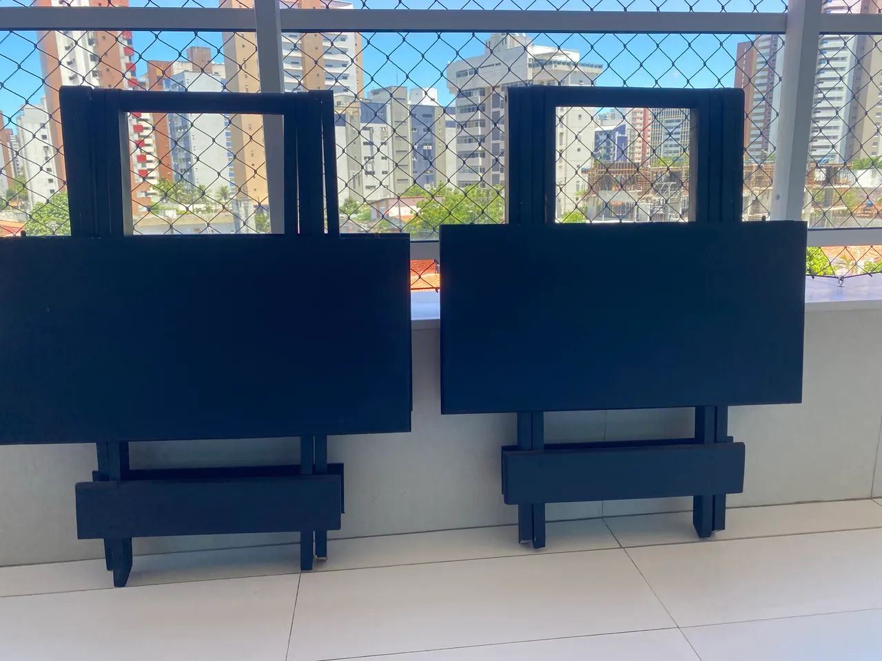 Mesa Dobrável de Madeira 70x70 cm