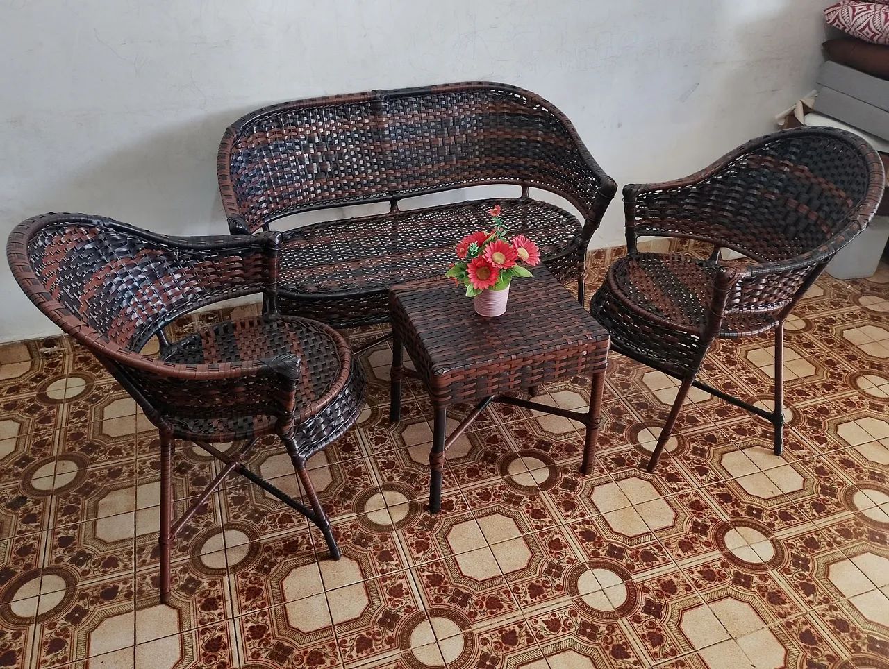 Jogo de sofá de área externa  - Foto 2