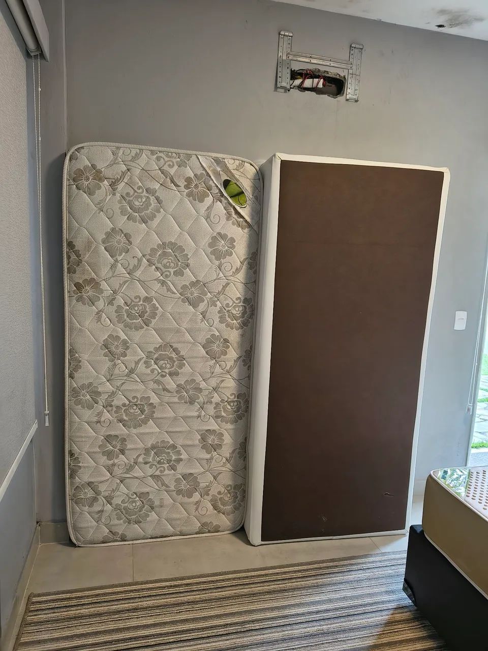 Cama Box solteiro completa (box e colchão) - Foto 2