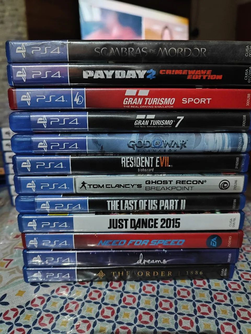 Jogos ps4 e ps5 