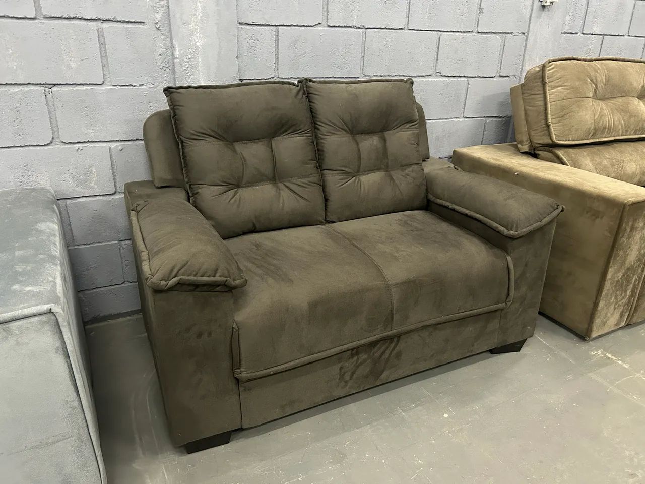 Sofá Fixo 2 Lugares NOVO ( Direto da Fábrica ) 