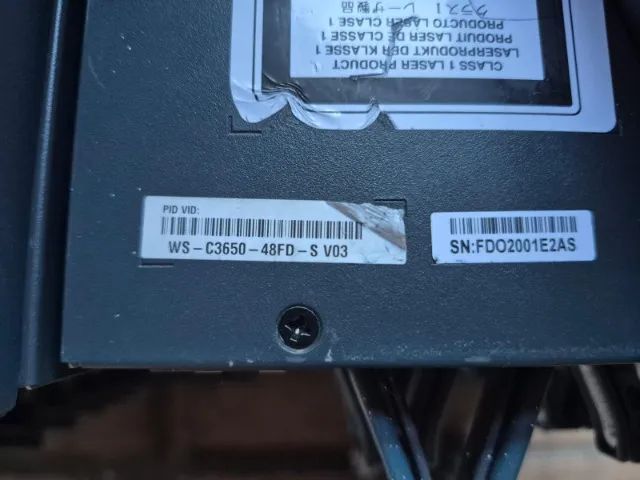 Switch Cisco Catalyst 3650 Poe+ 2x10g Layer 2 e 3 - Foto 3
