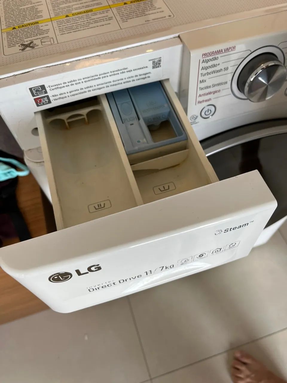 Lava e Seca LG CV7011 - Foto 3