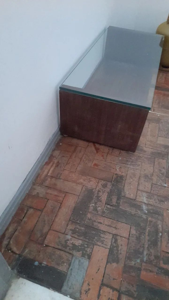 mesa de centro com vidro - Foto 2