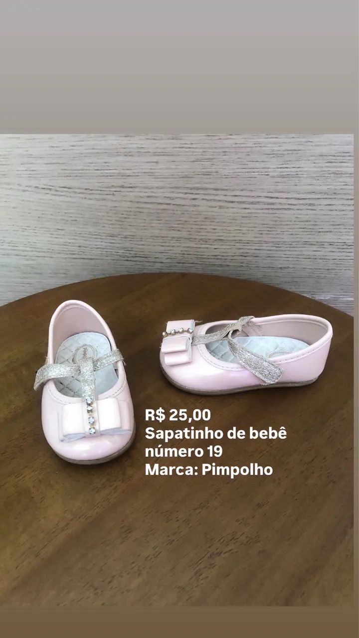 Sapato infantil 19 da Pimpolho  - Foto 3