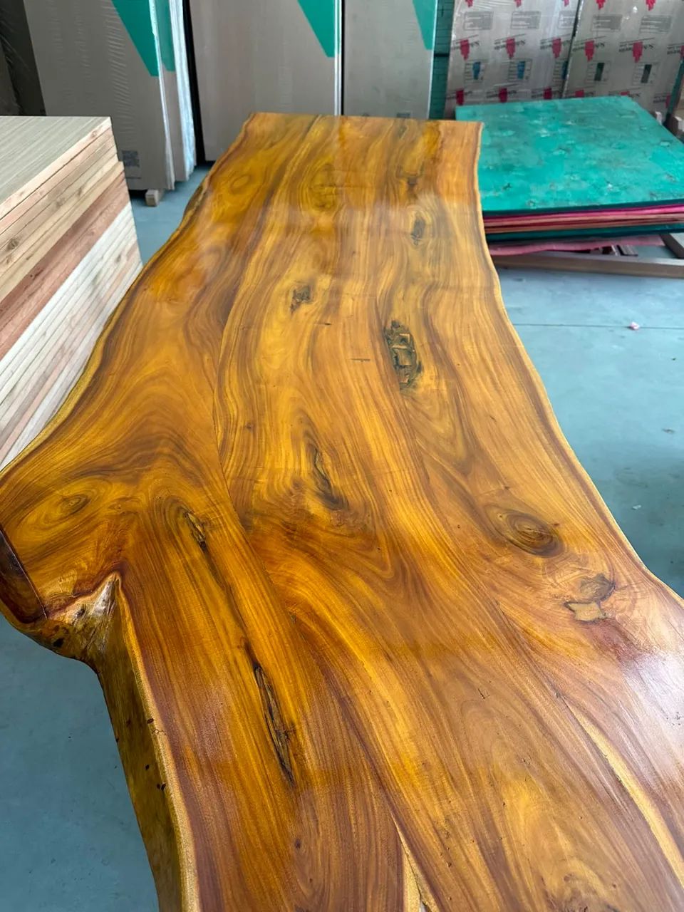 Mesa rústica nova madeira maciça 2.80x90x94