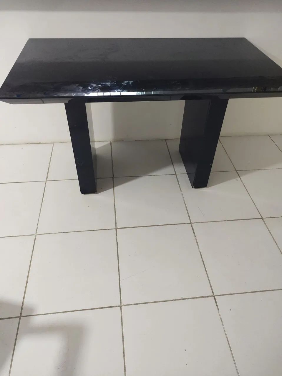 Mesa de jantar preta moderna  - Foto 3