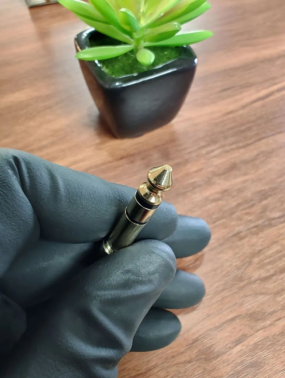 Adaptador de Áudio P10 para P2 - Foto 4
