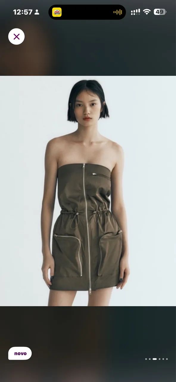 Vestido São João zara 