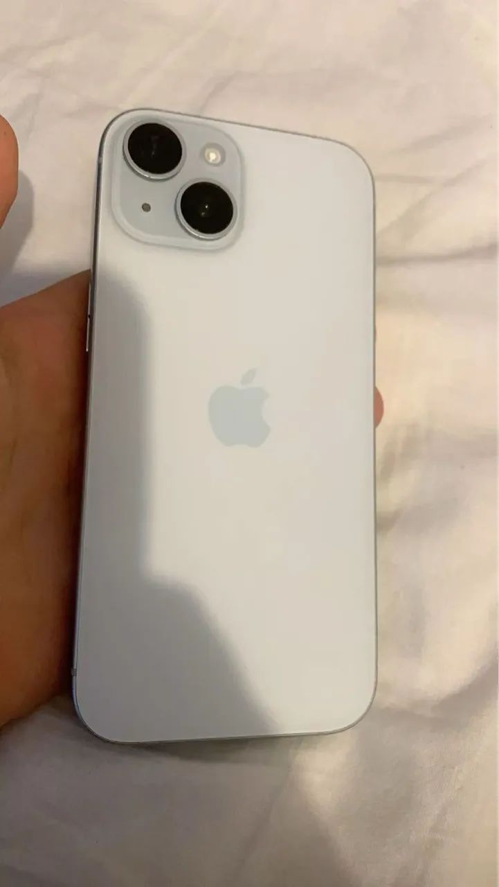 iPhone 15 256GB azul com nota + carregador  - Foto 5