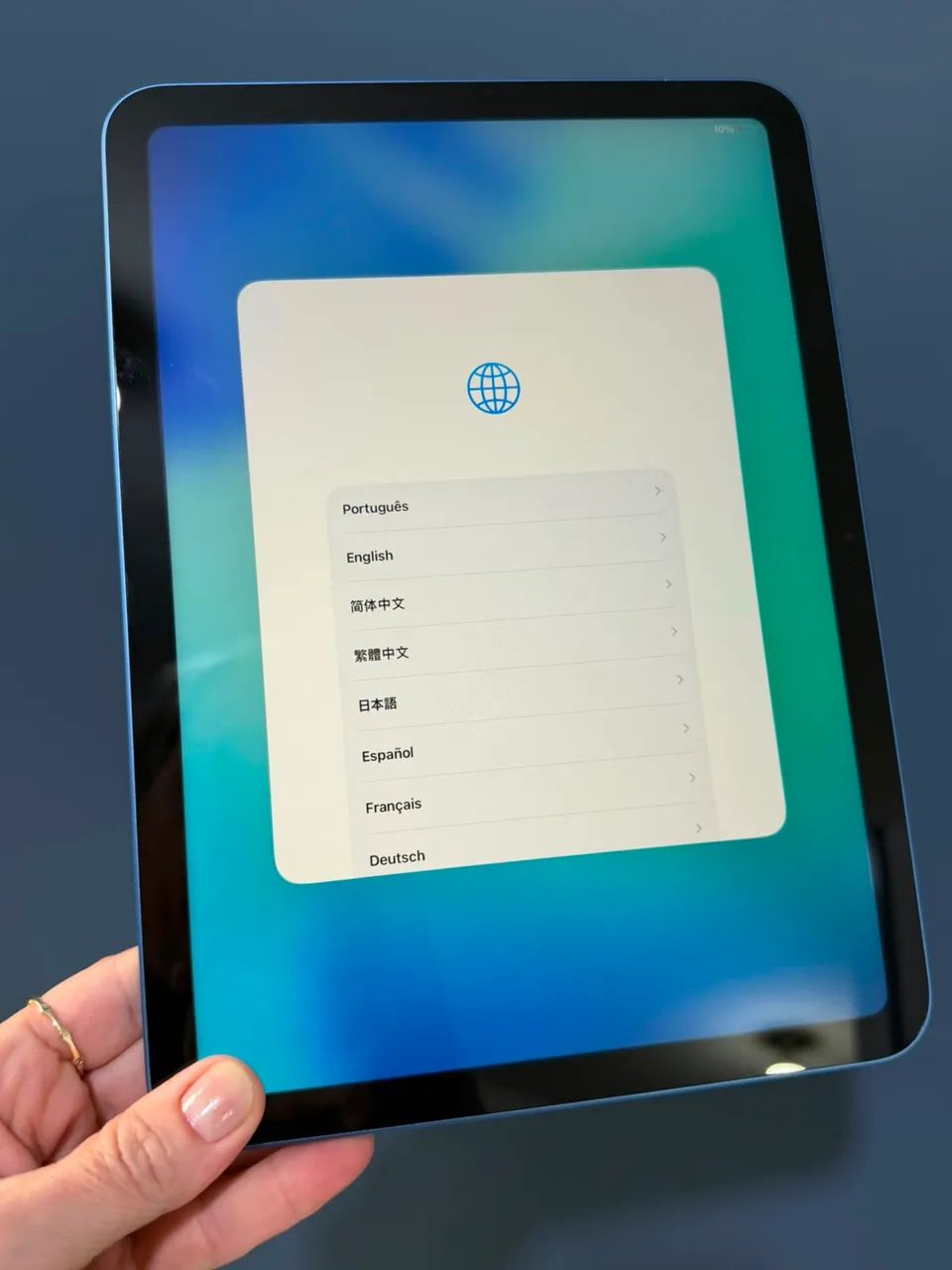 IPAD AZUL 128gb garantia ate 03/27!!! - Foto 2