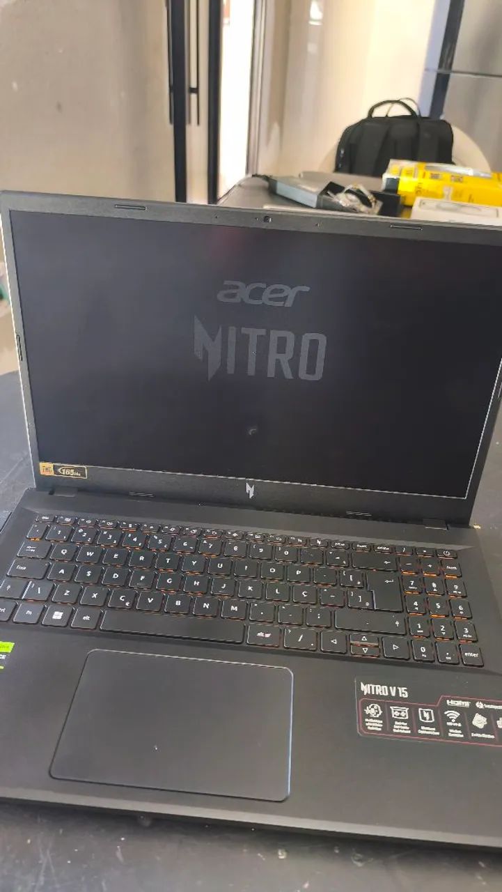 Notebook ACER Nitro V15 - Intel i7 13°gen - RTX 4060 - R$ 6.000,00 - Foto 3