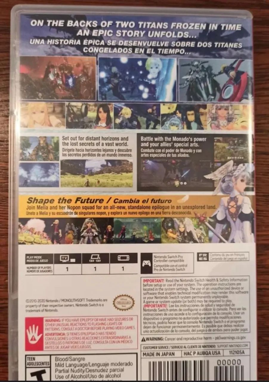 Nintendo Switch - Xenoblade Chronicles Definitive Edition - Foto 2
