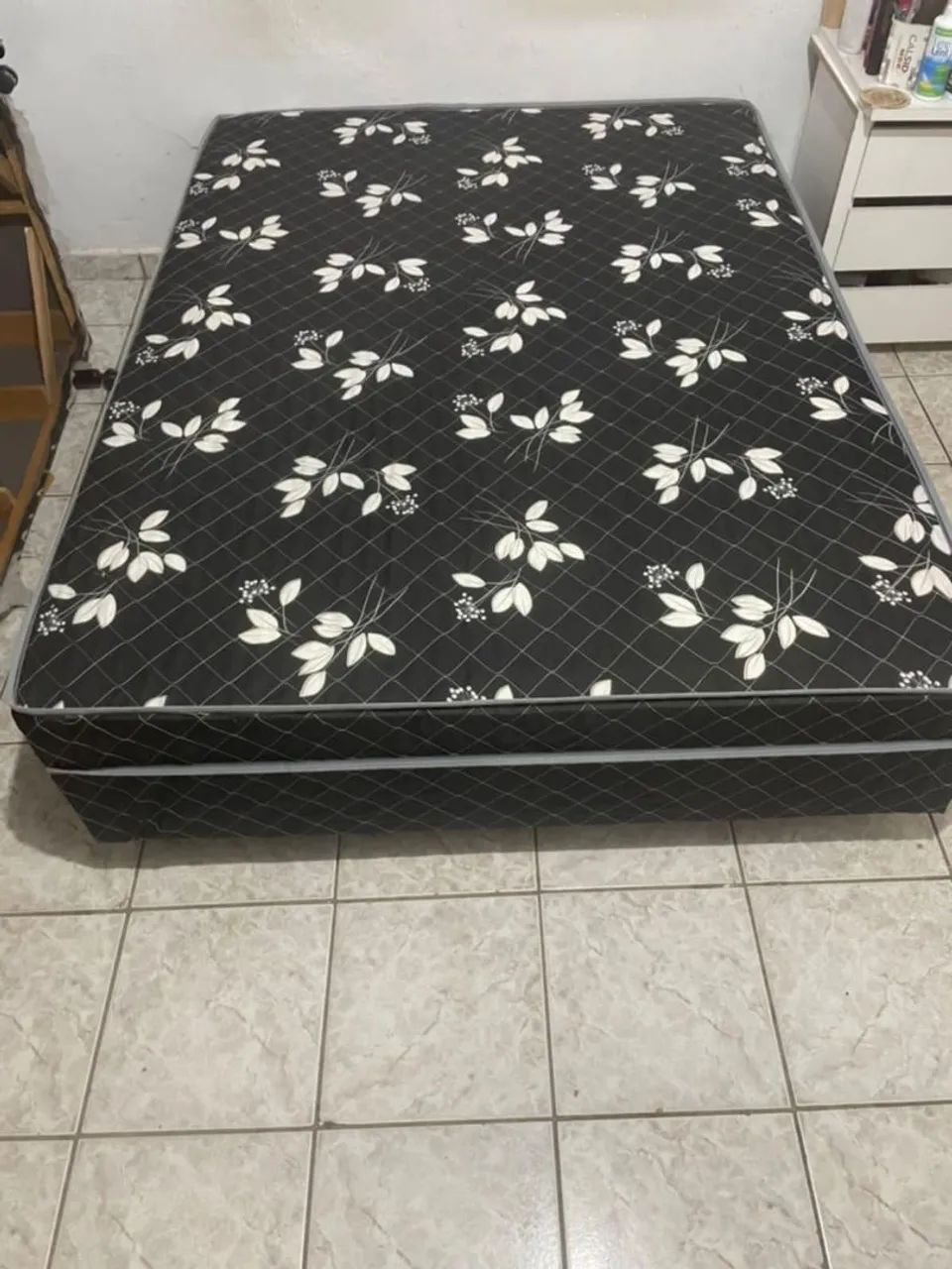 Cama box casal com colchão! - Foto 4