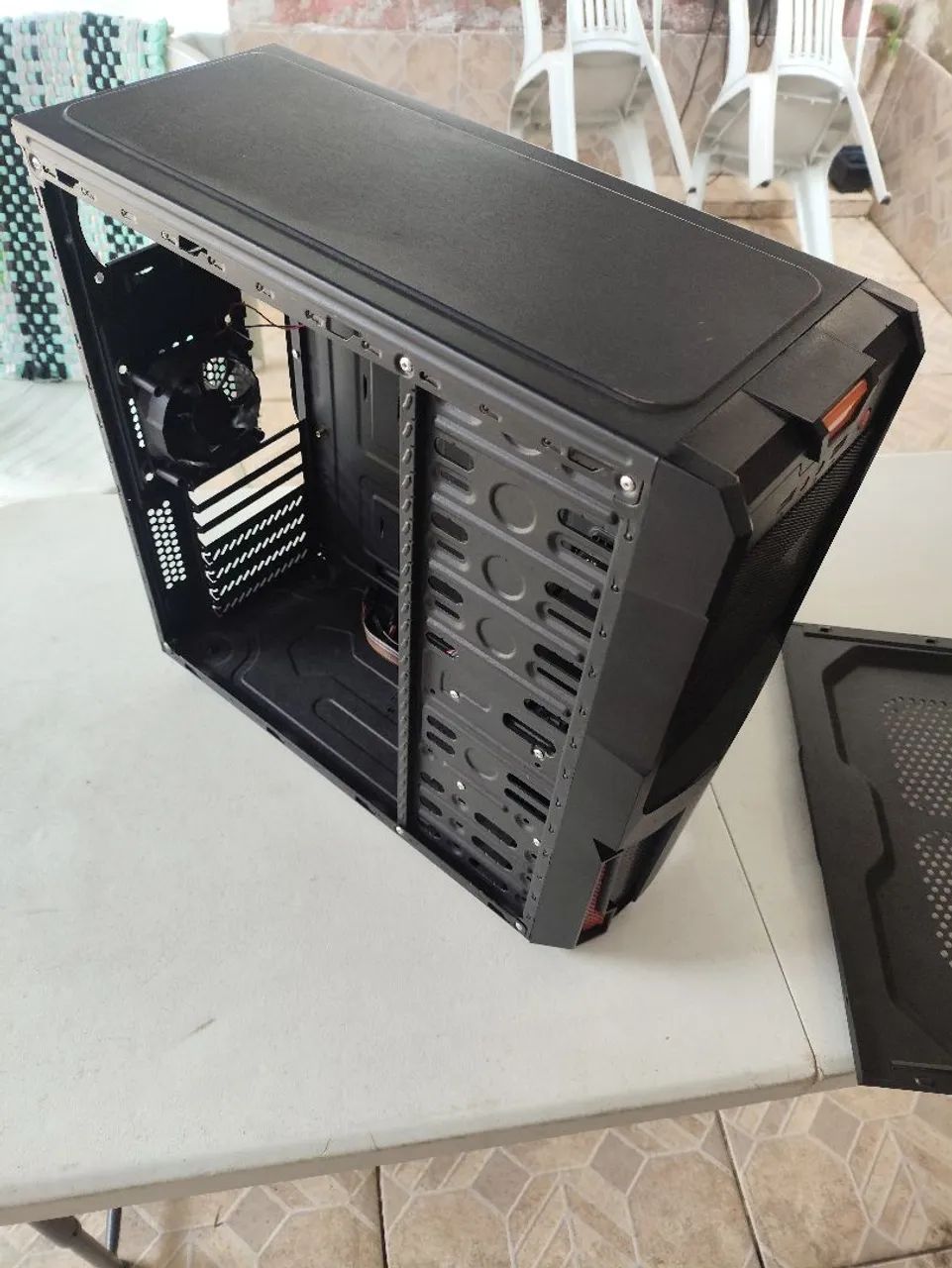Gabinete sem fonte com 1 fan  - Foto 2