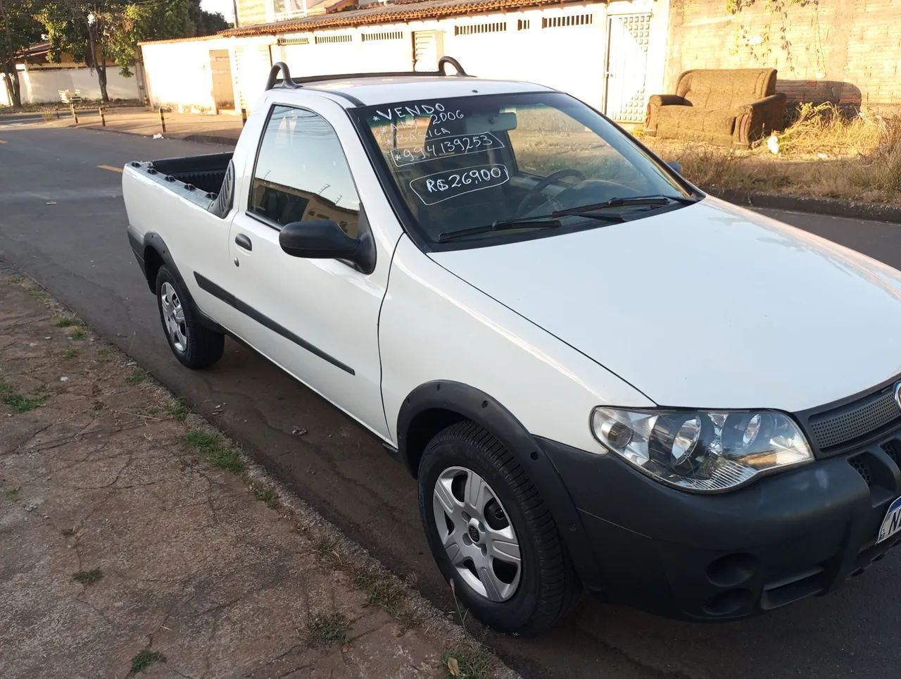 Fiat Strada 1.4 MPI Fire Flex 8V CS 2006 - Foto 3