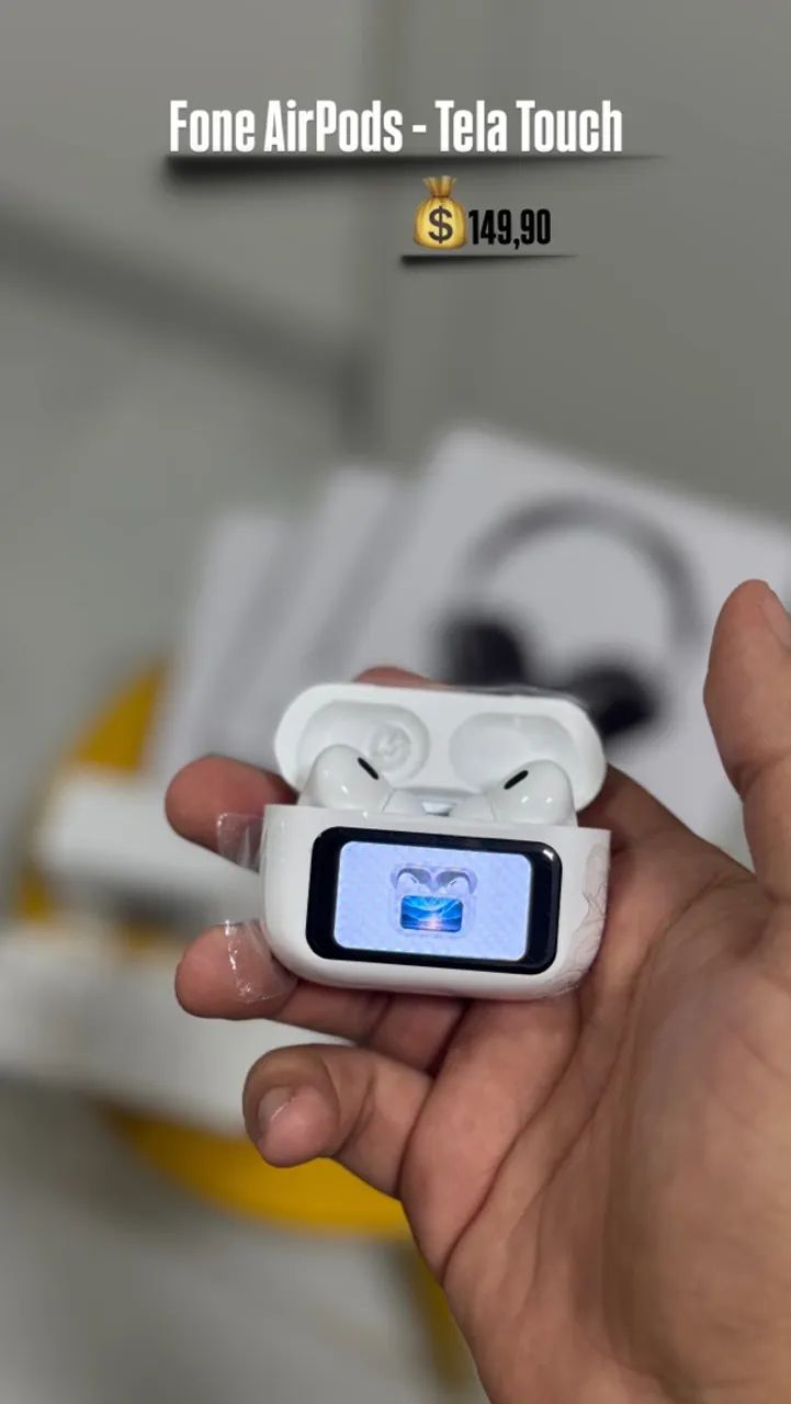 Fone AirPods - Tela Touch  - Foto 2