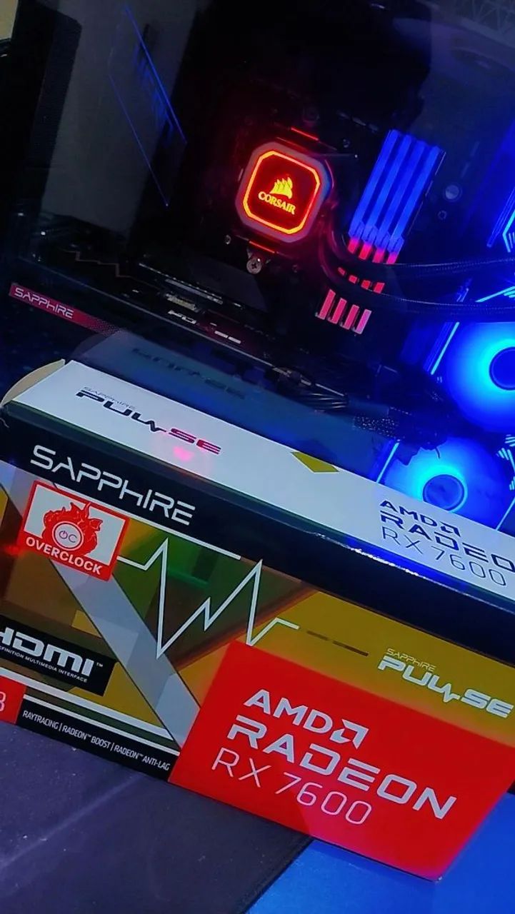 RX 7600 Shappire Pulse - Foto 2