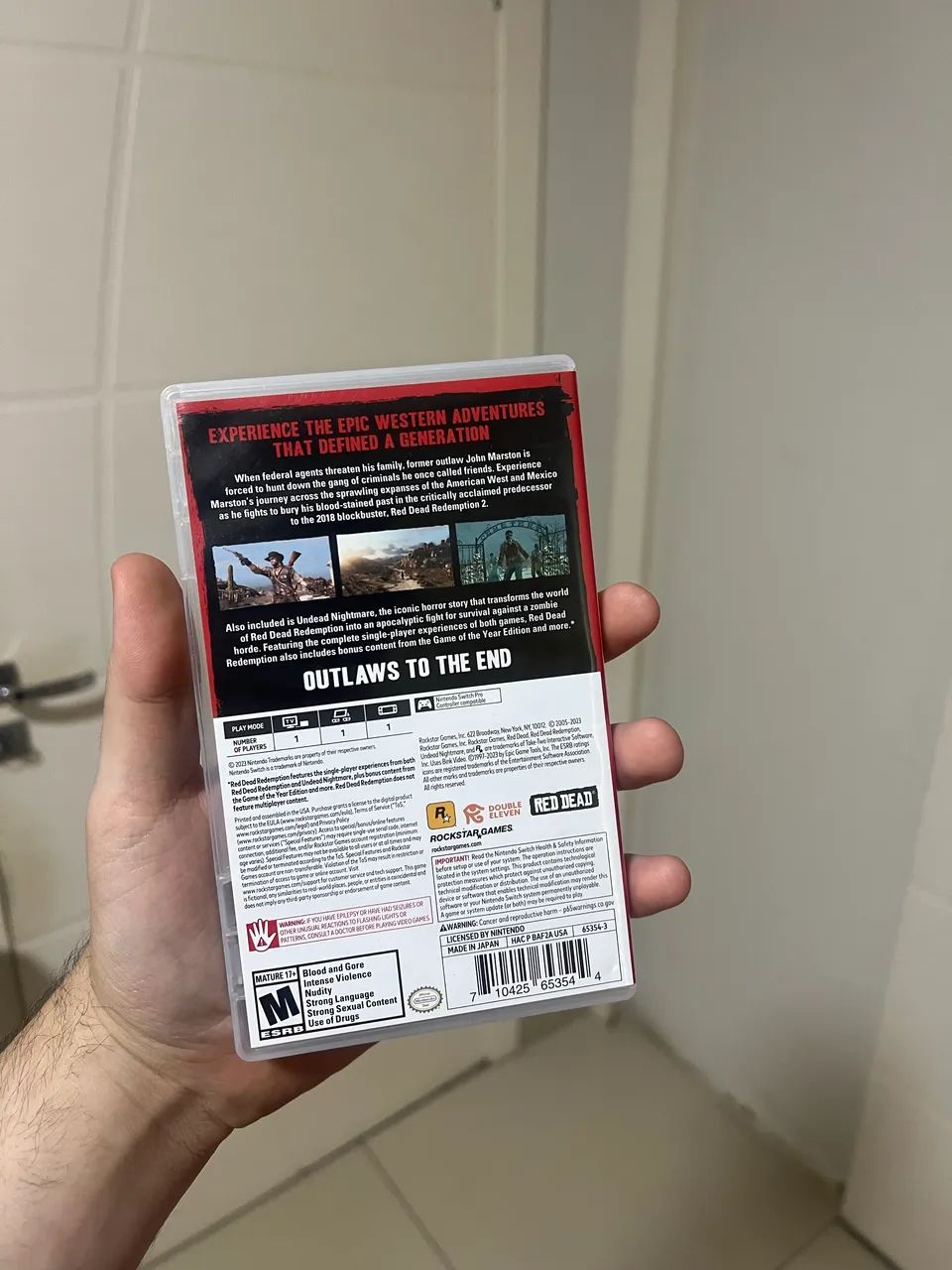 Jogo Red Dead Redemption Nintendo Switch - Foto 2