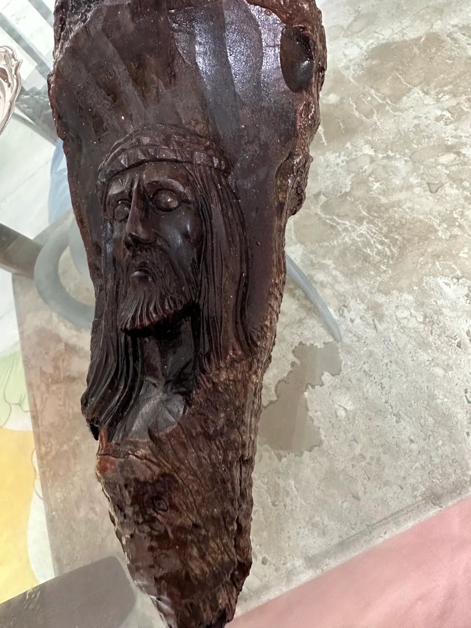 Imagem esculpida em madeira  - Foto 2