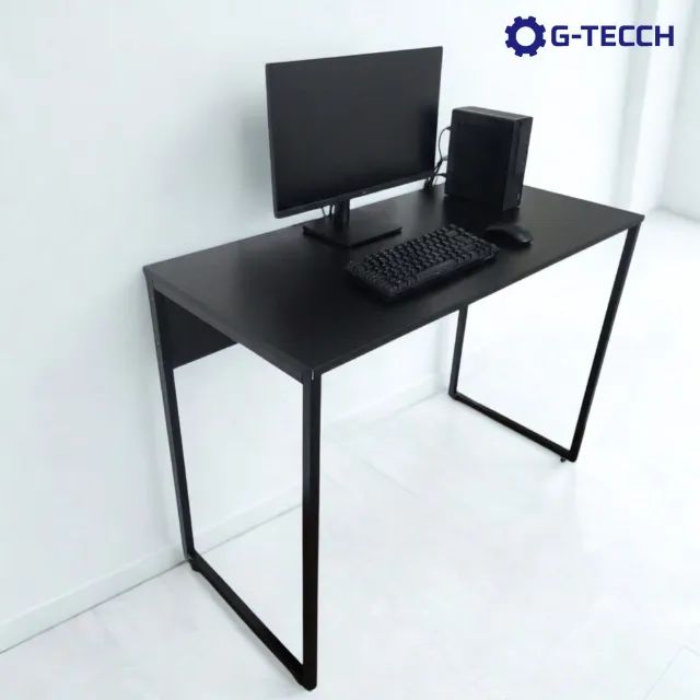 Escrivaninha Industrial com Gaveta 1,1M Mesa Refoçada Multiuso para Estudo Computado Gamer