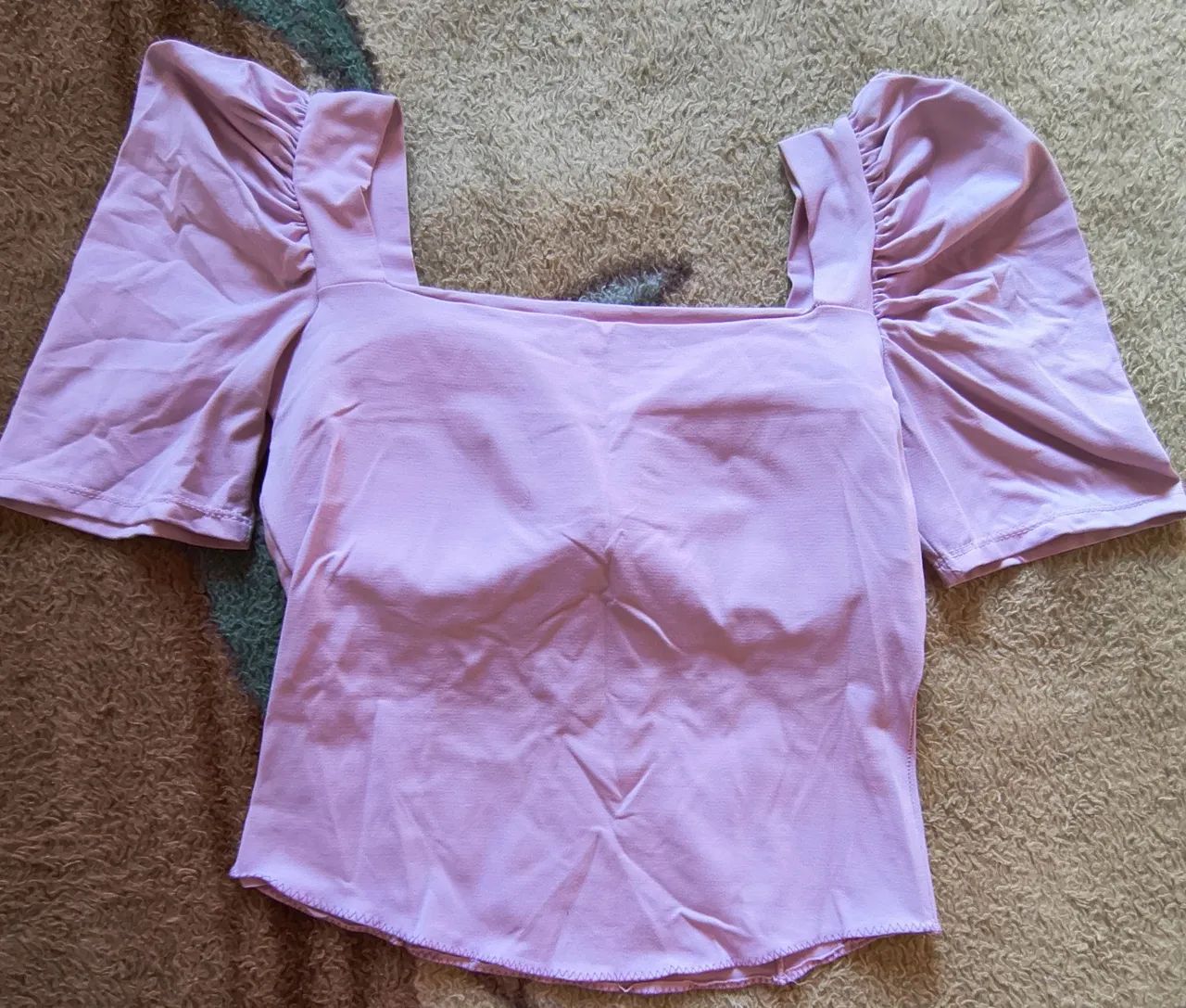 Blusa manga fofa