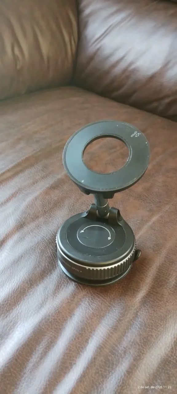 Suporte Celular Magnético Ventosa Vácuo K007 Premium - Foto 3