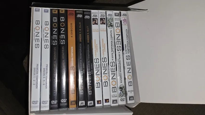 Box Bones - Temporadas 1 a 7 Original - DVD - Foto 3