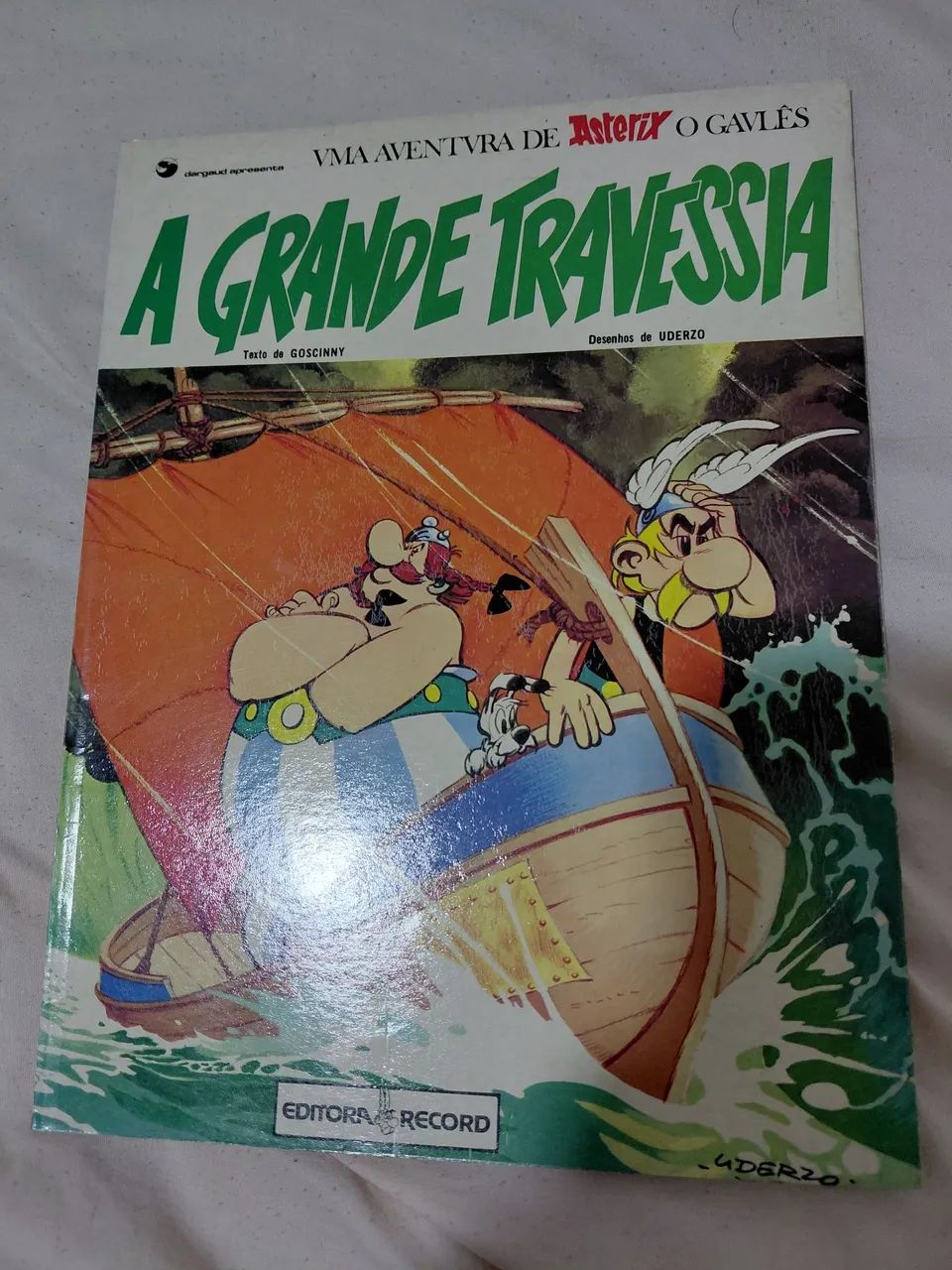 Quadrinho Asterix 