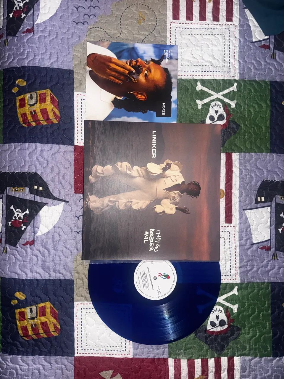 Liniker Índigo Borboleta Anil LP disco de Vinil Noize Records - Foto 4