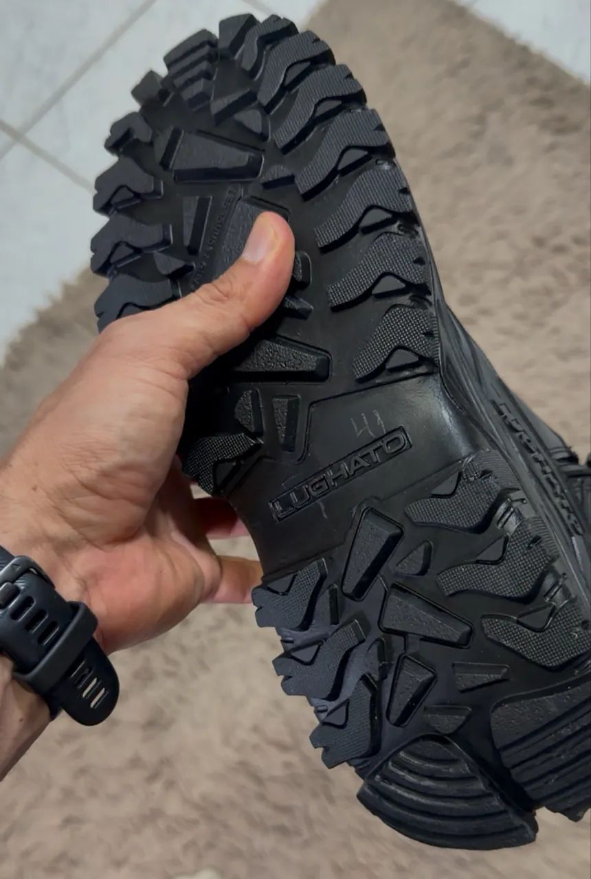 Bota tática Lughato Cano Curto  - Foto 3