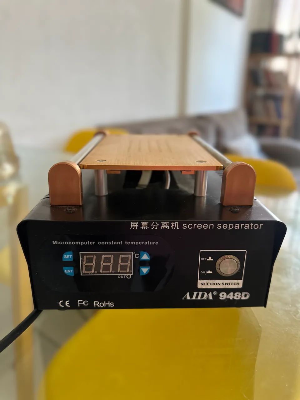  Separadora de Telas/LCD AIDA 948D (Com Sucção) - Foto 2