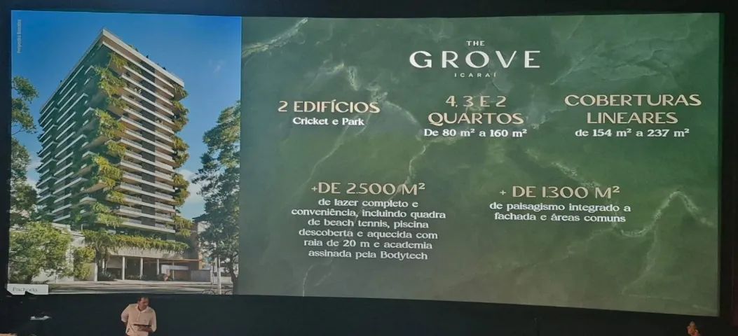 The Grove : aparatamentos de 4, 3 e 2 quartos.