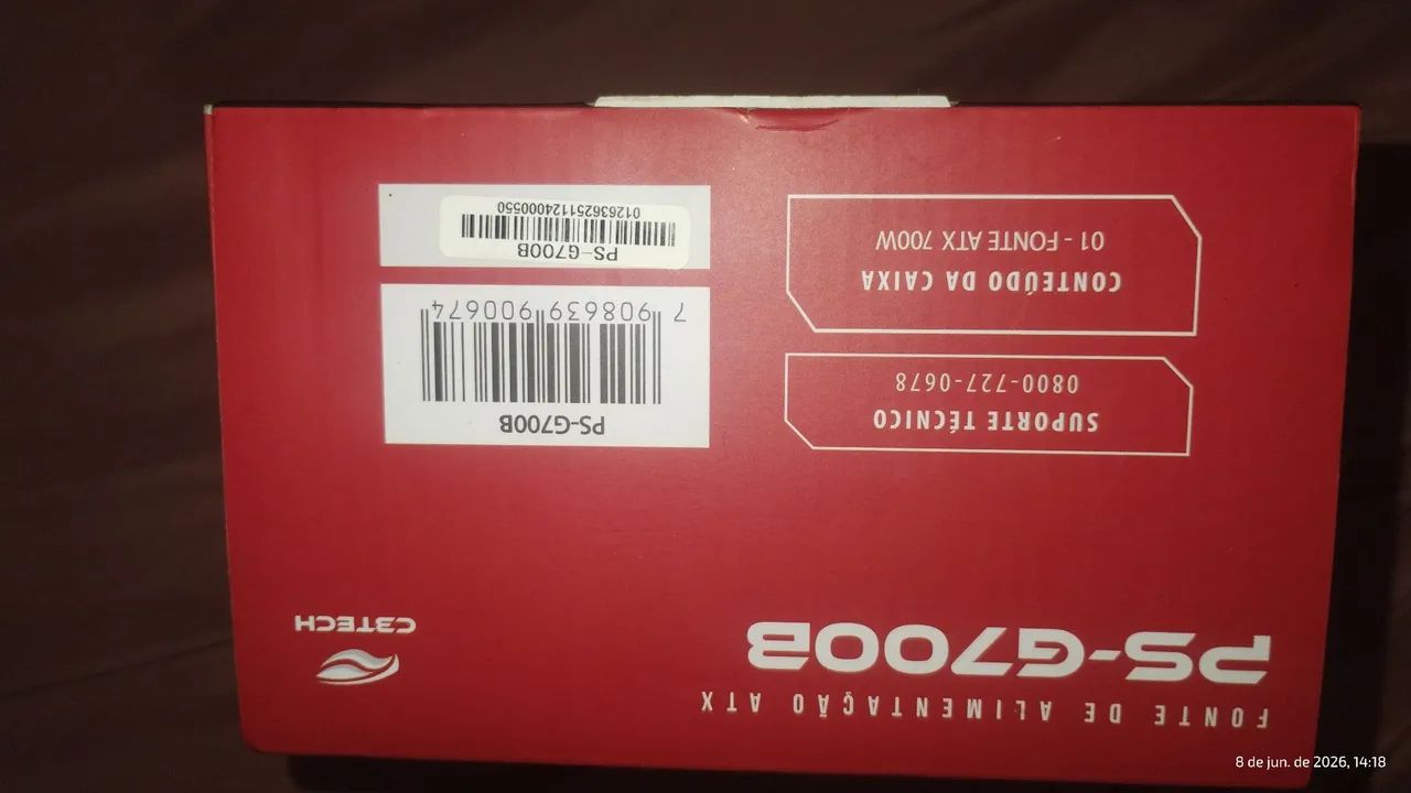 Fonte de alimentação ATX PS-G700B - Foto 5