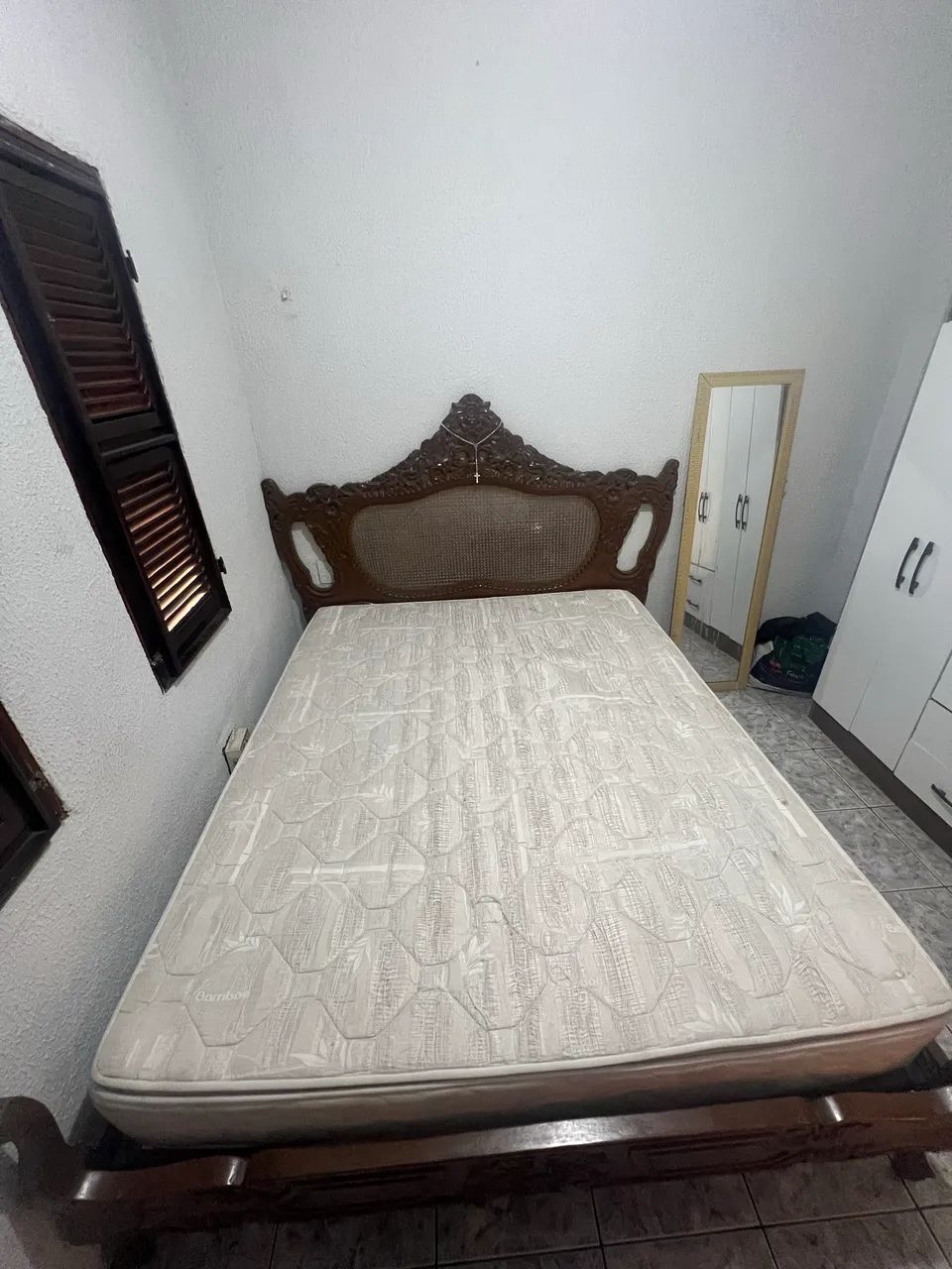 Cama Madeira Maciça 