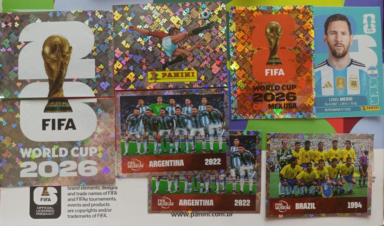 FIGURINHAS HOLOGRÁFICAS DA COPA 2026 - Foto 2