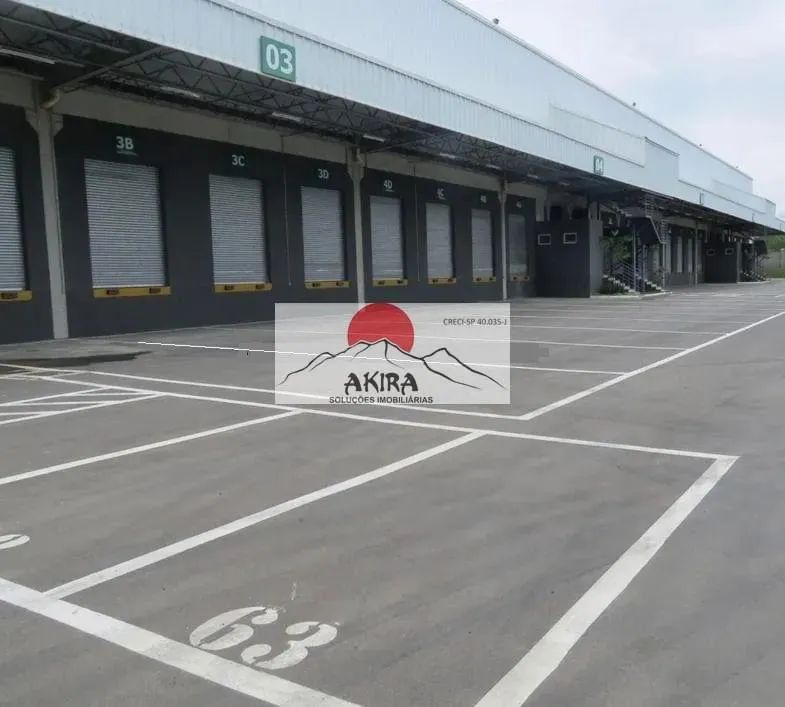 Alugo módulo 5.037 m² PD 12m 9 docas condominio em Cajamar