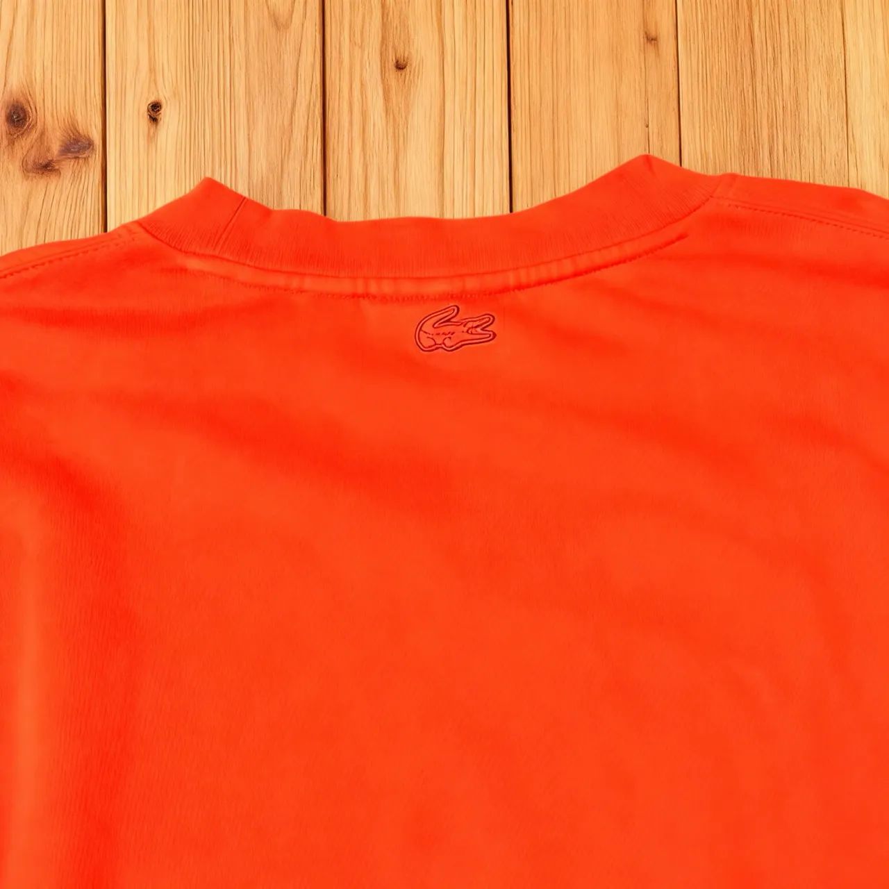 Moletom ?Lacoste 33? Laranja - Foto 3