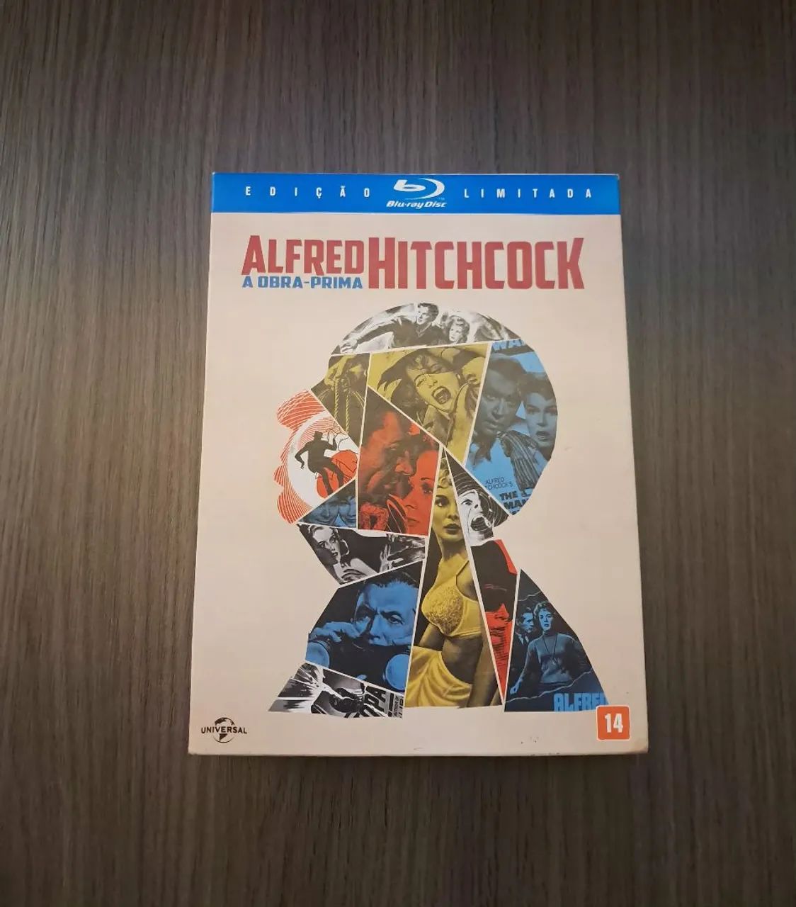 Blu-ray Alfred Hitchcock coleção 14 filmes 