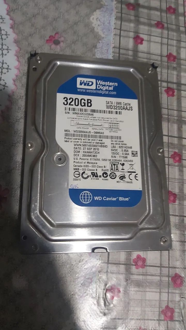 Hd Western Digital 320gb