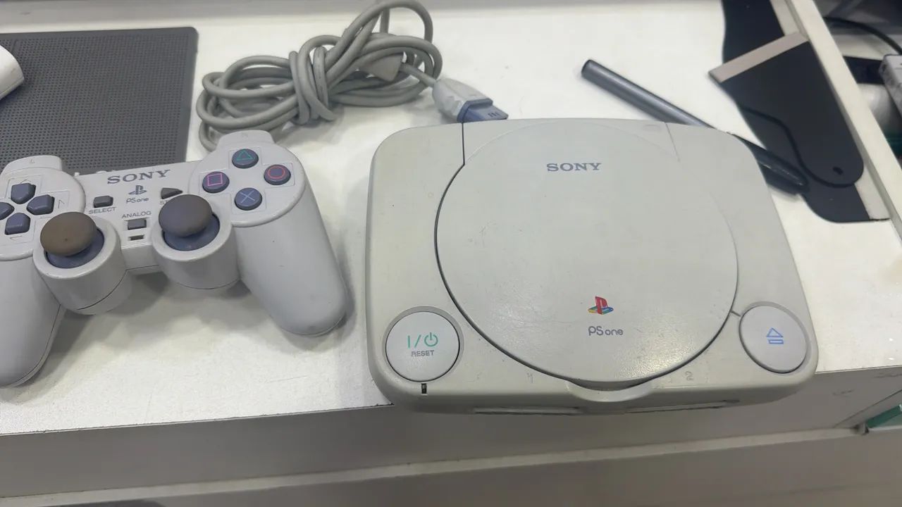 Psone PlayStation 1 ps1 completo destravado funcionando perfeitamente 